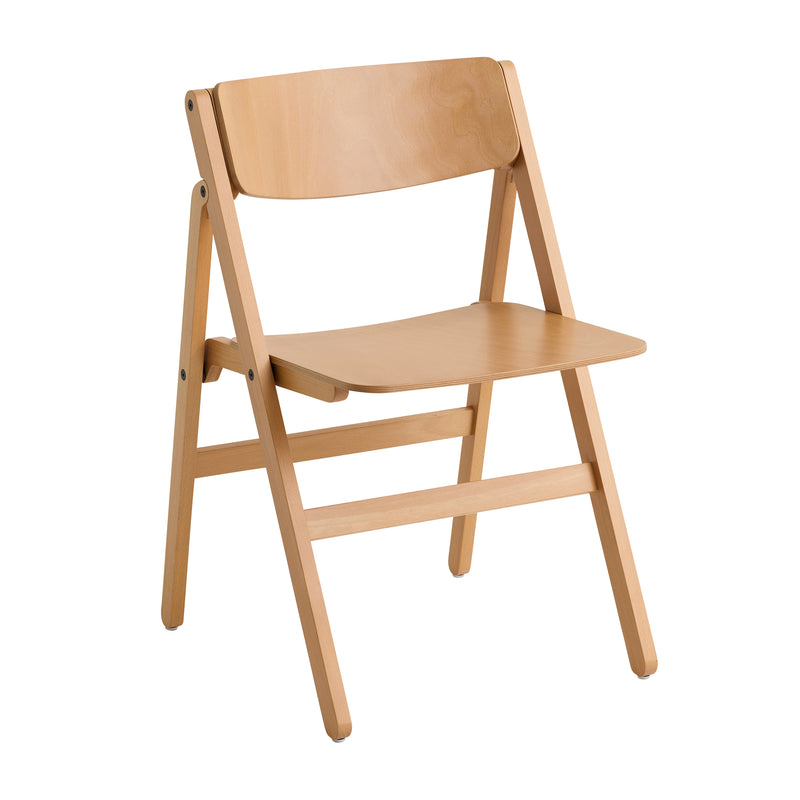 HAY - Backflip Chair | goldfarben, halbtransparent lackiert