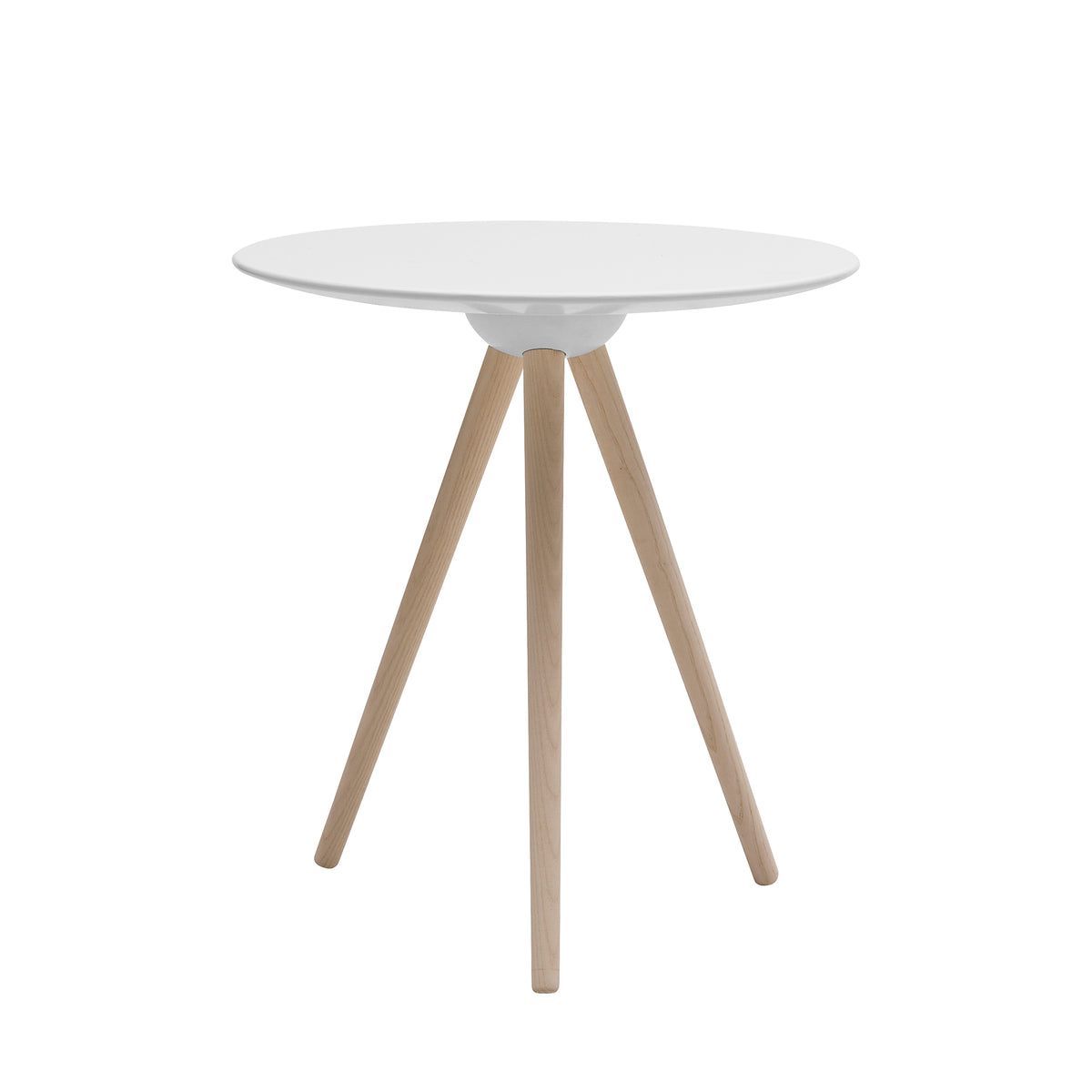 Softline - Circoe Beistelltisch | Esche/weiß lackiert