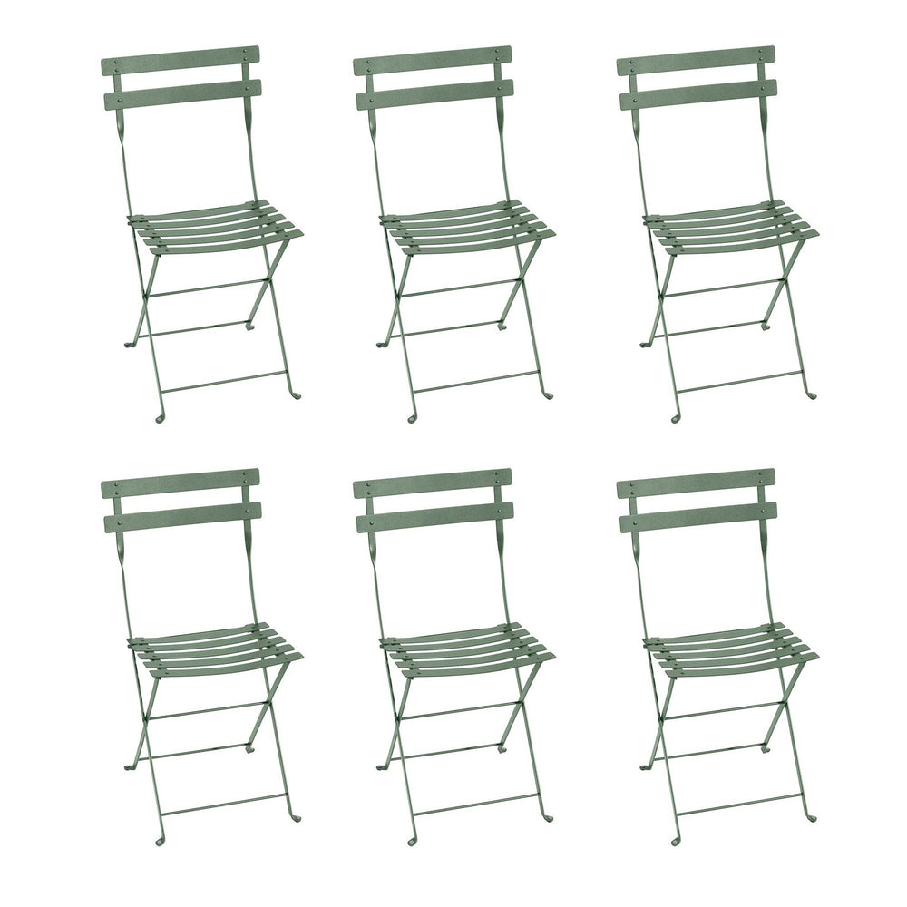 Fermob - Bistro Klappstuhl Metall (4er-Set) | 6er-Set / kaktus