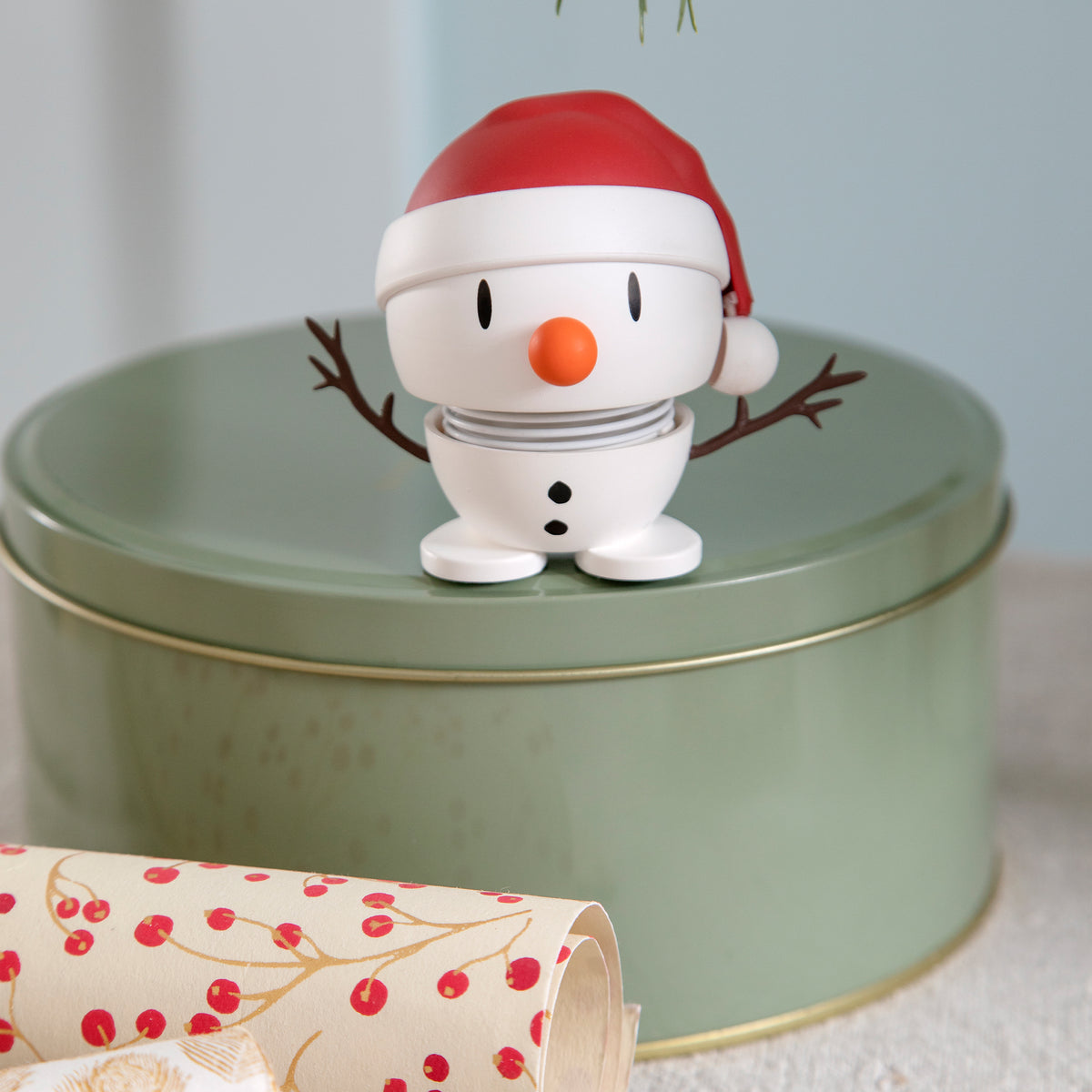Hoptimist - Soft Santa Snowman | 