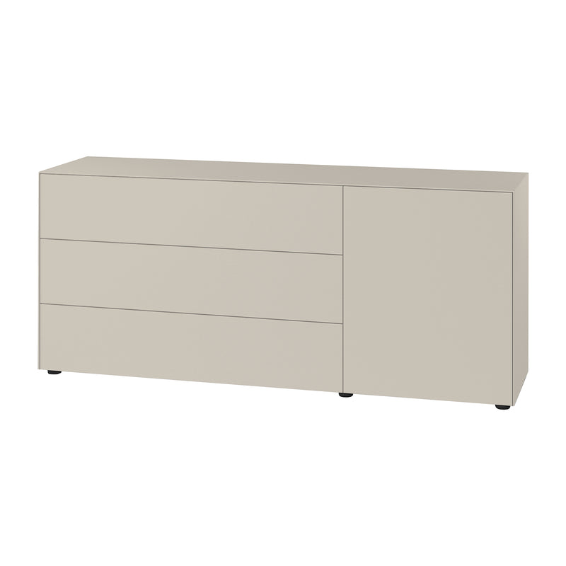 Piure - Nex Pur Box Sideboard | mit Türen und Schubkästen / 180 x 75 x 48 cm / silk