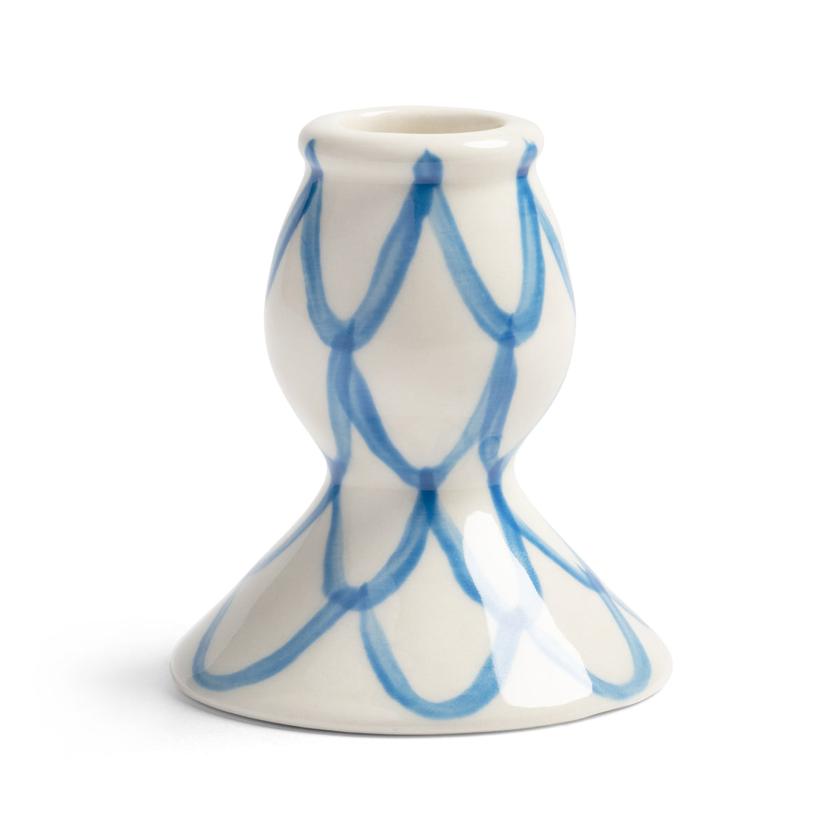 &amp;klevering - Sirène Kerzenständer | blau
