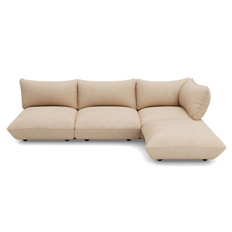 Fatboy - Sumo Ecksofa | rechts / beige (Cord)