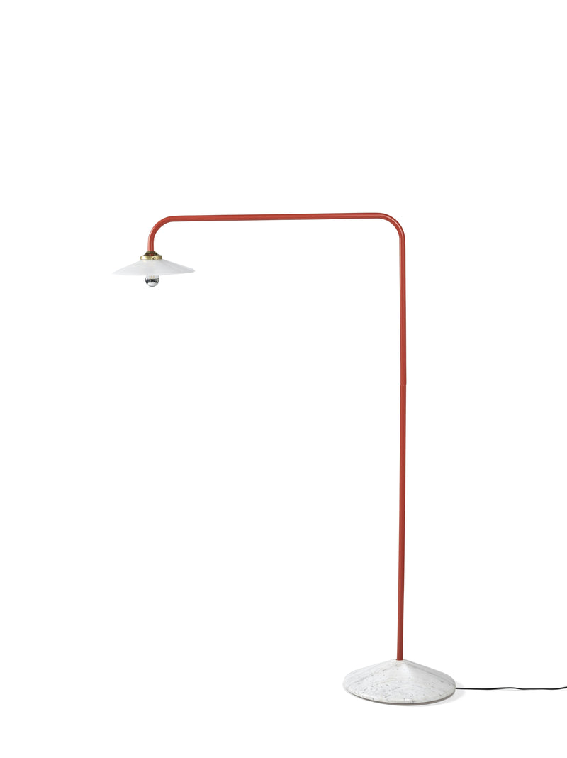 Valerie Objects - Standing Lamp N°1 Stehleuchte Marmor | rot