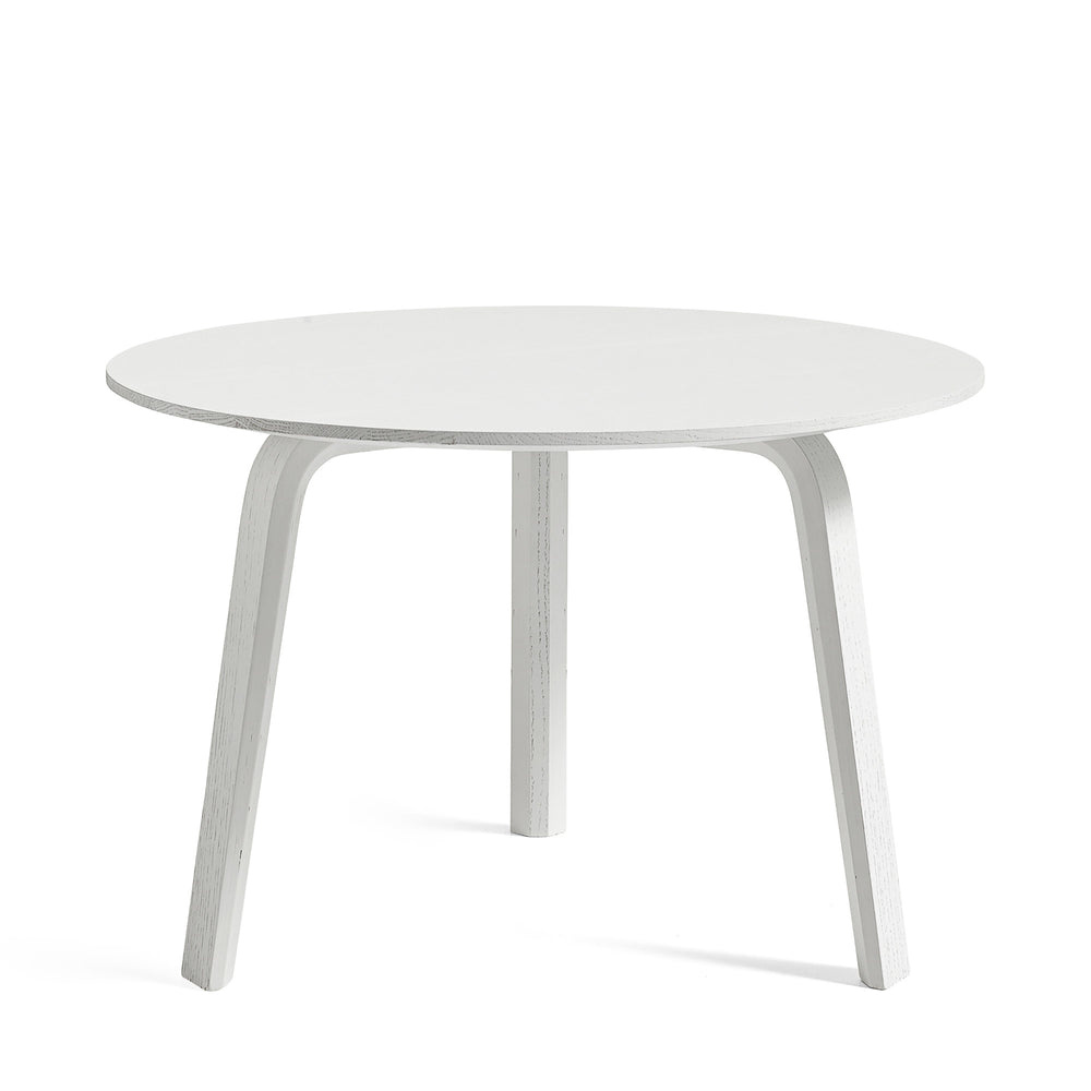 HAY - Bella Couchtisch | Ø 60 x H 39 cm / Eiche weiß lackiert
