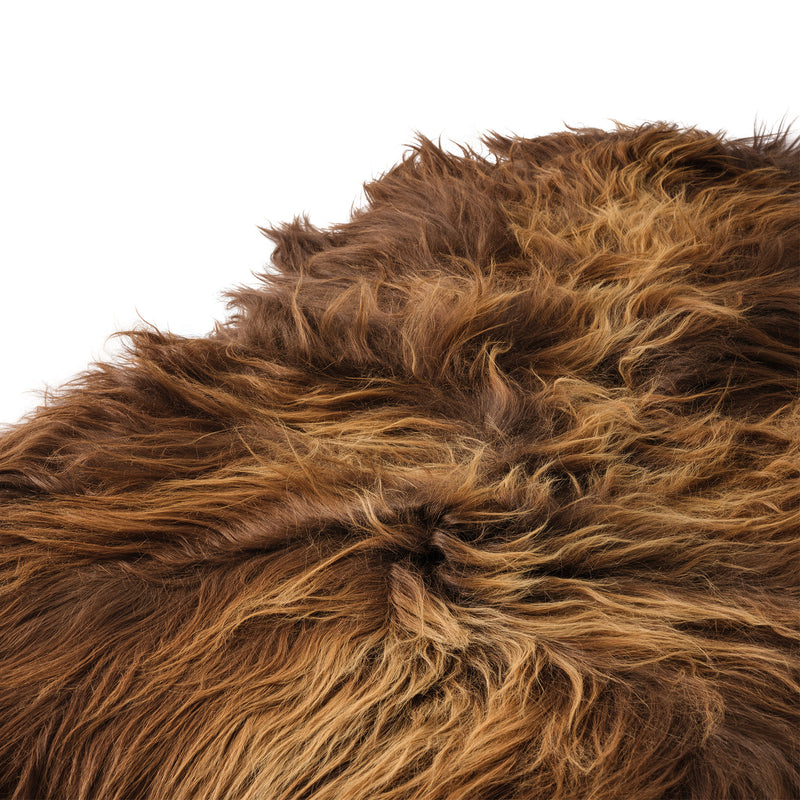 cuero - Island Lammfell | braun