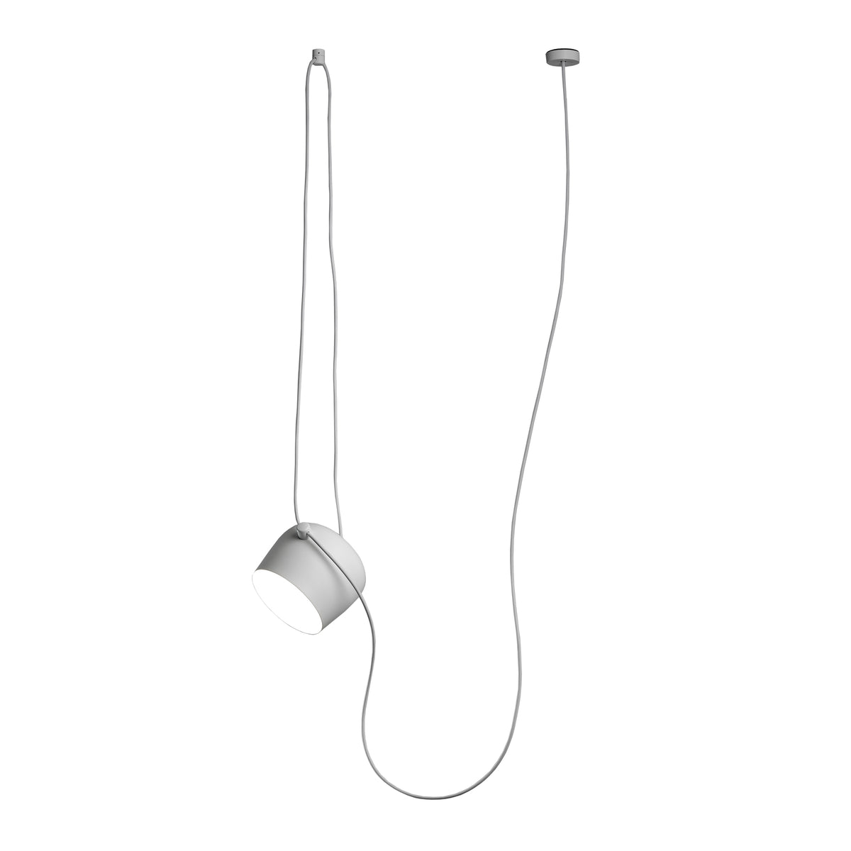 Flos - AIM Small LED-Pendelleuchte | single / weiß