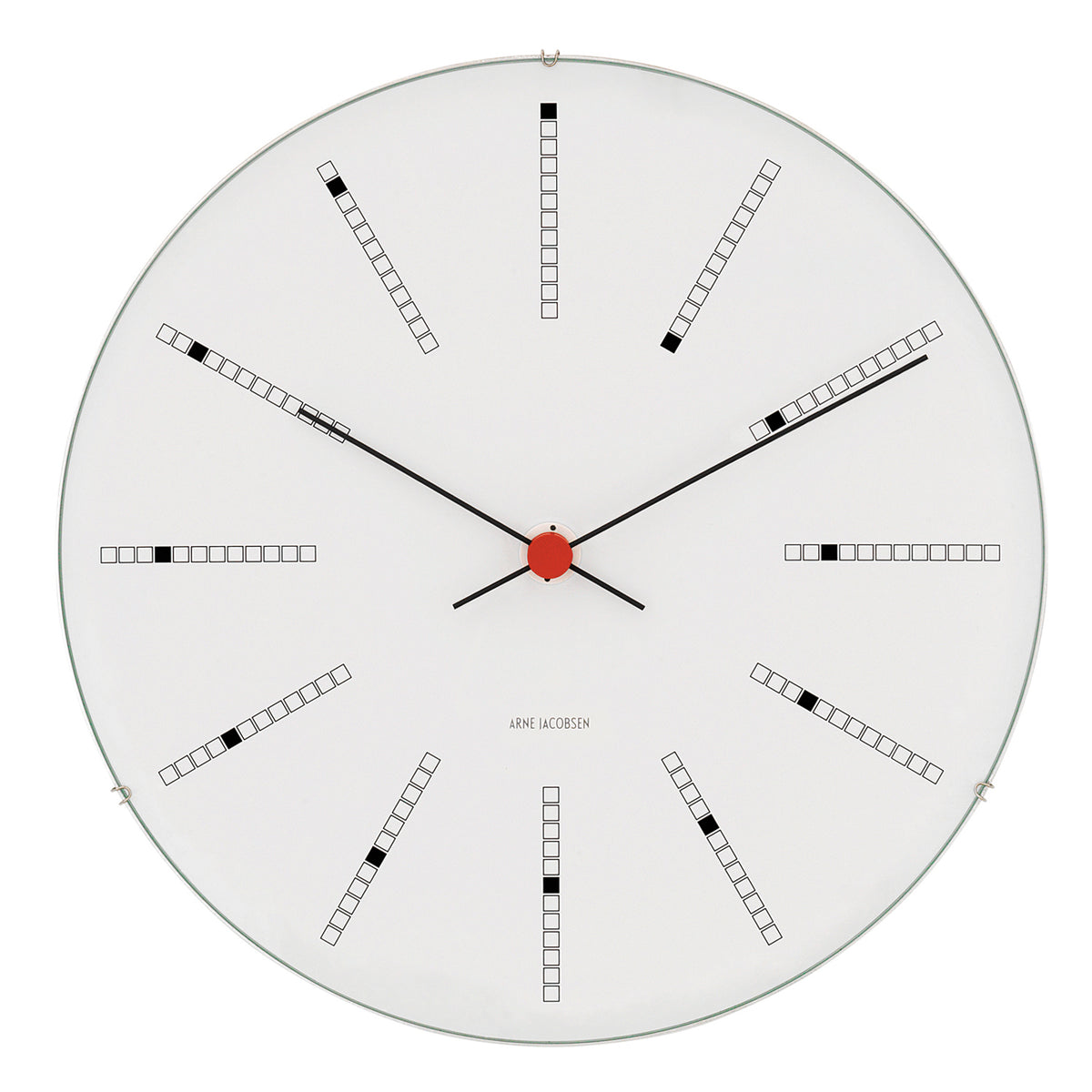 Rosendahl - AJ Bankers Wanduhr | Ø 48 cm / weiß