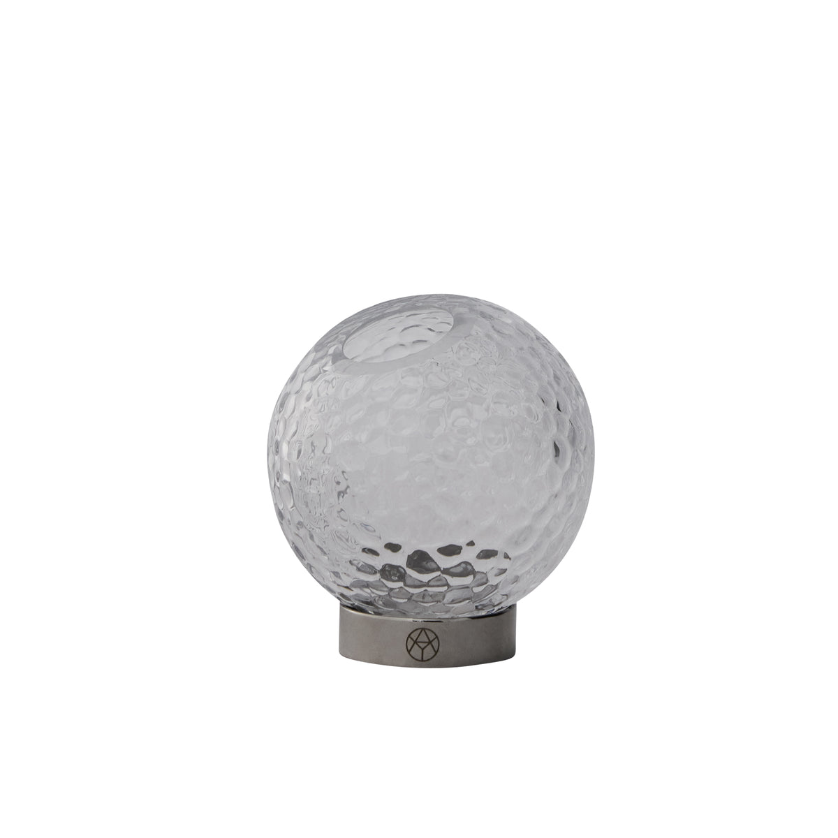 AYTM - Globe Bubbles Vase | Ø 10 cm / silber