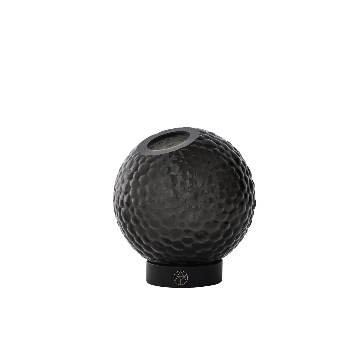 AYTM - Globe Bubbles Vase | Ø 10 cm / schwarz