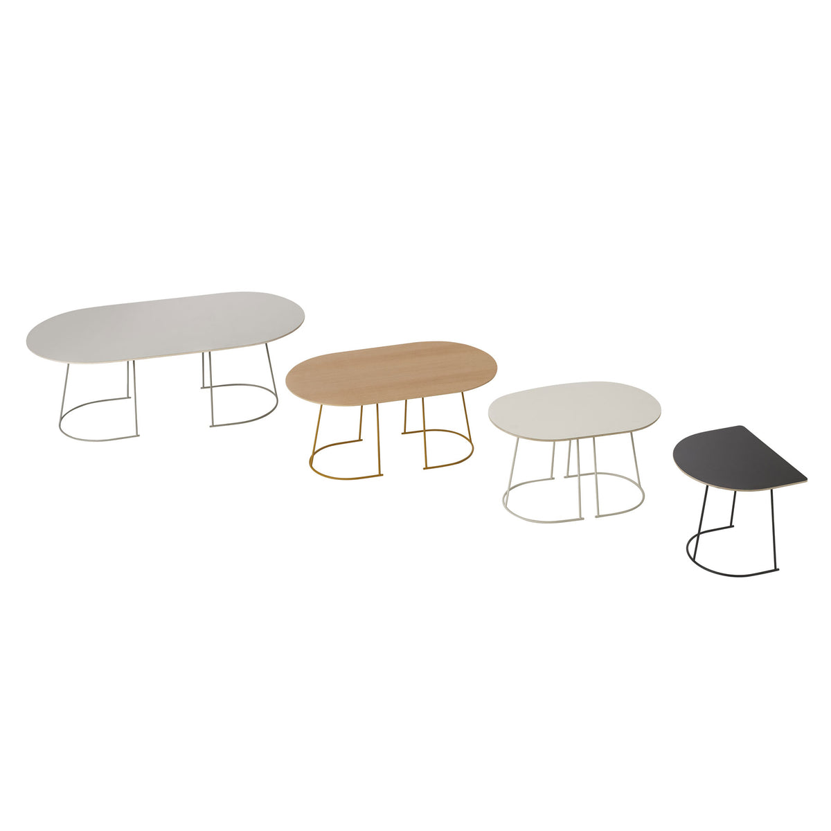 Muuto - Airy Coffee Table Half Size
