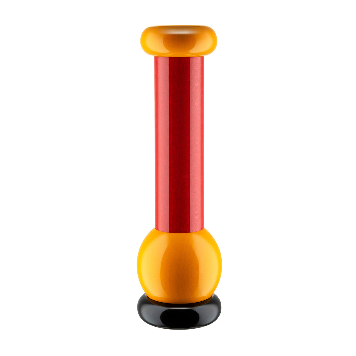 Alessi - Twergi Pfeffermühle MP0210 | schwarz/gelb/rot