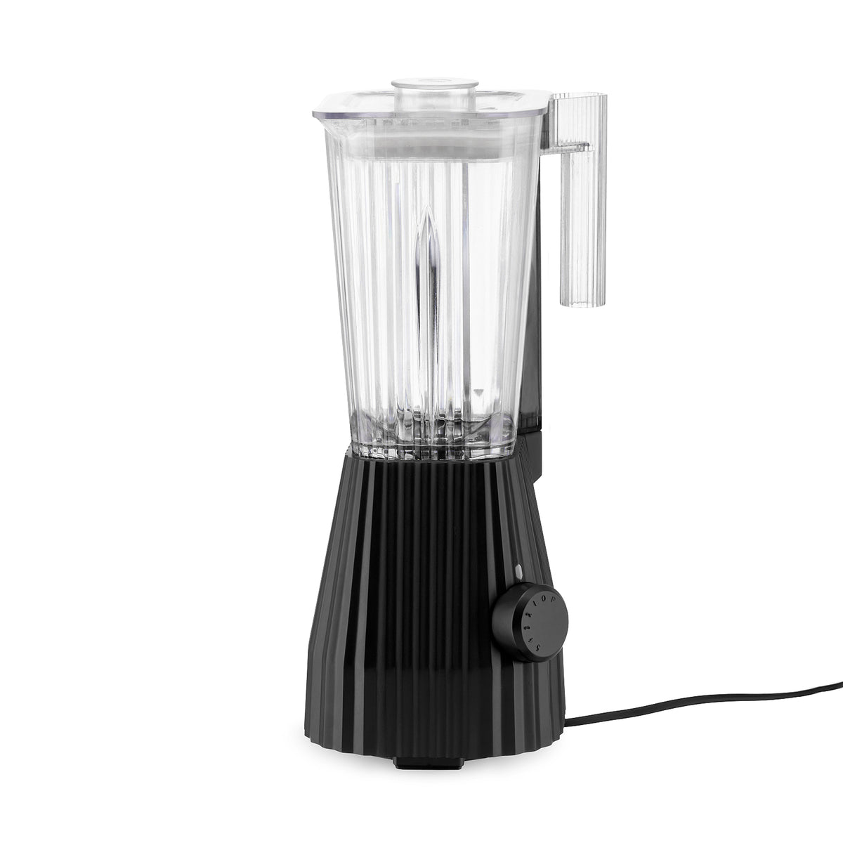 Alessi - Plissé Standmixer | schwarz