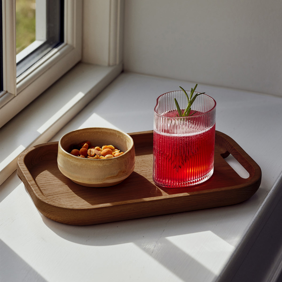Andersen Furniture - Flection Tablett | Esche dunkel gebeizt / medium