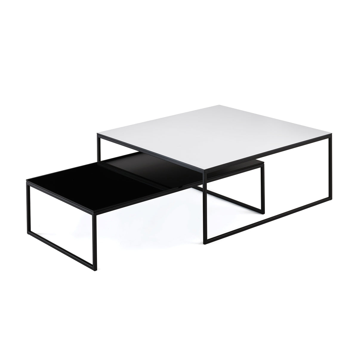 Hans Hansen - Less H 15/2 Couchtisch | HPL schwarz