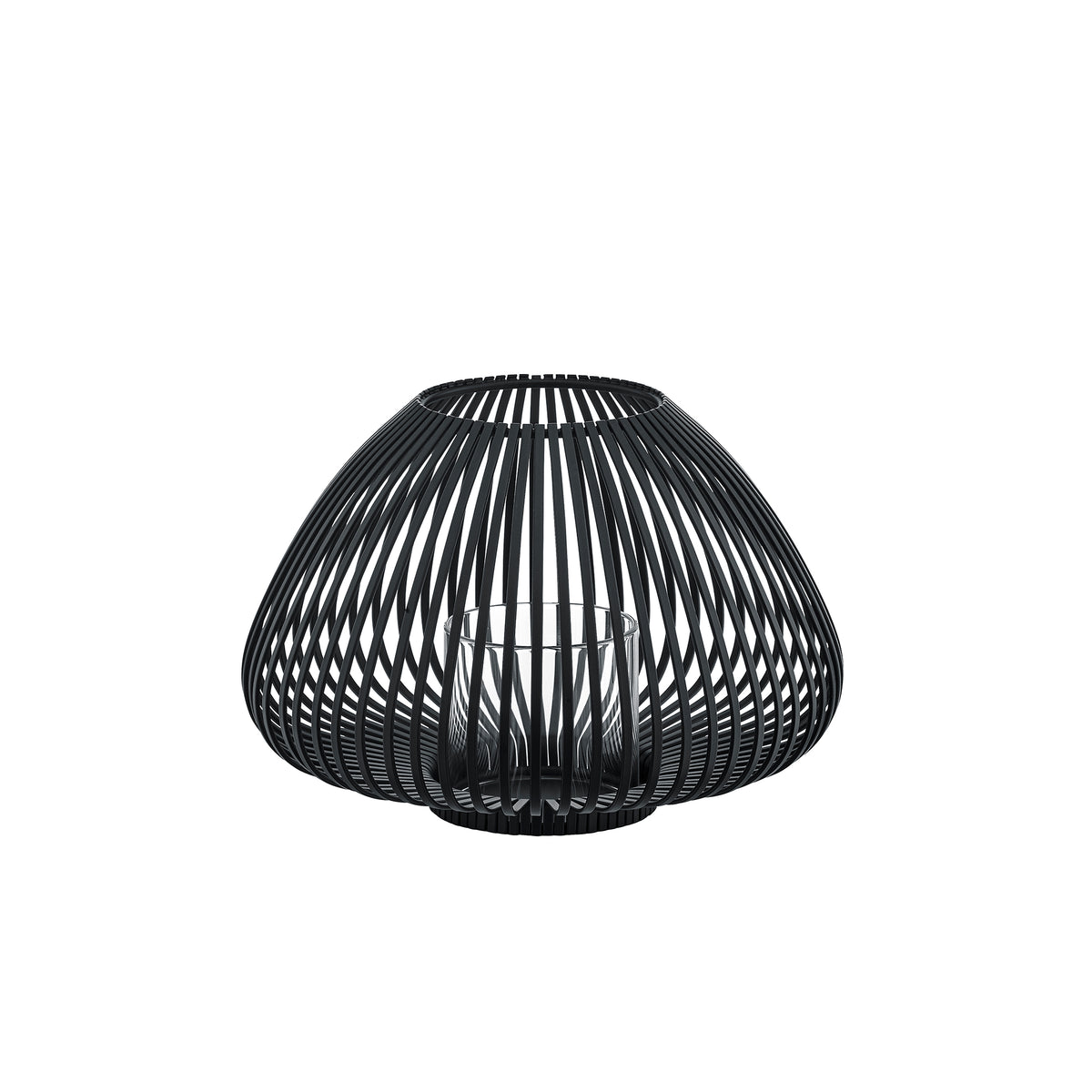 Blomus - Lyva Laterne | Ø 25 x H 17 cm / schwarz