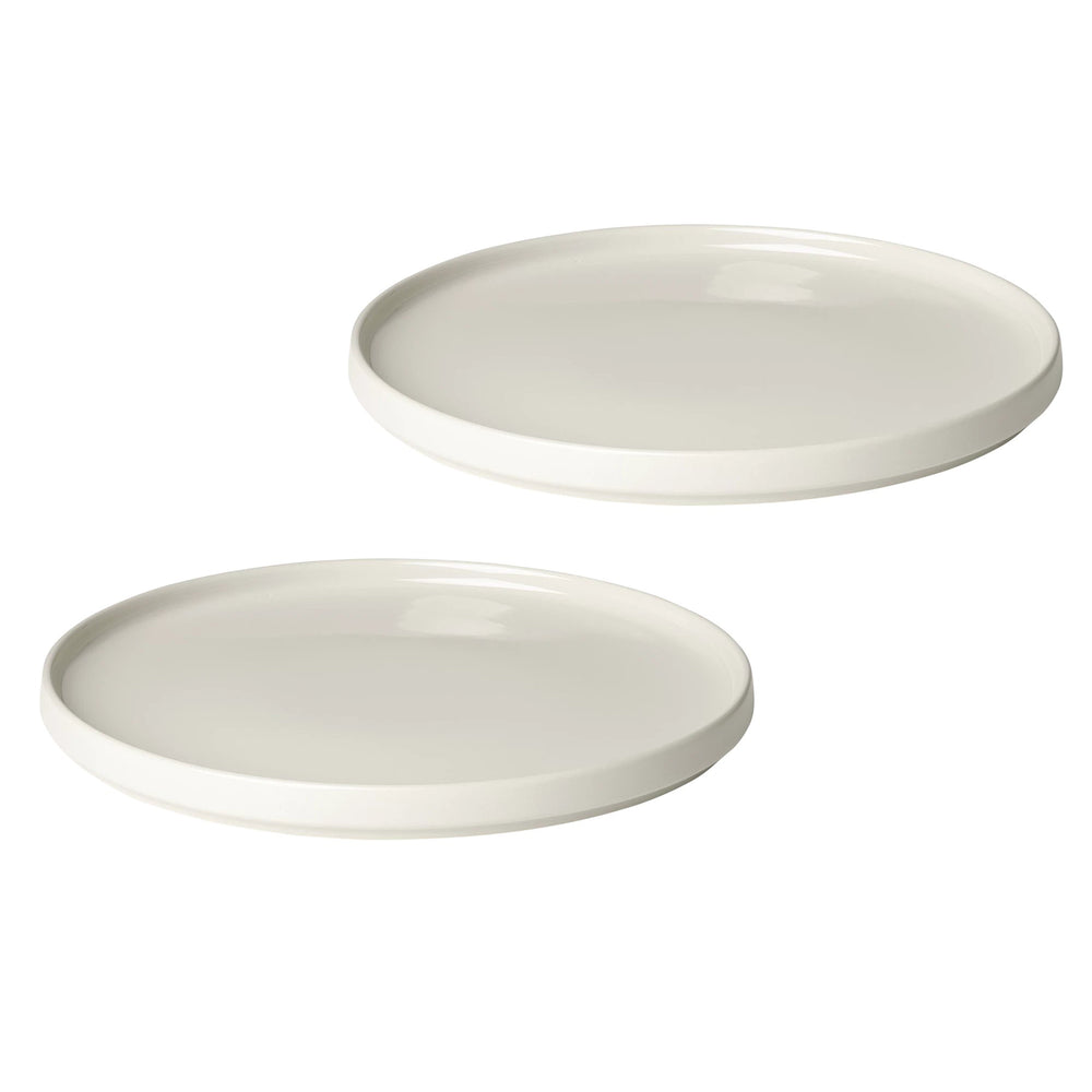 Blomus - Pilar Teller Set | flacher Teller / moonbeam