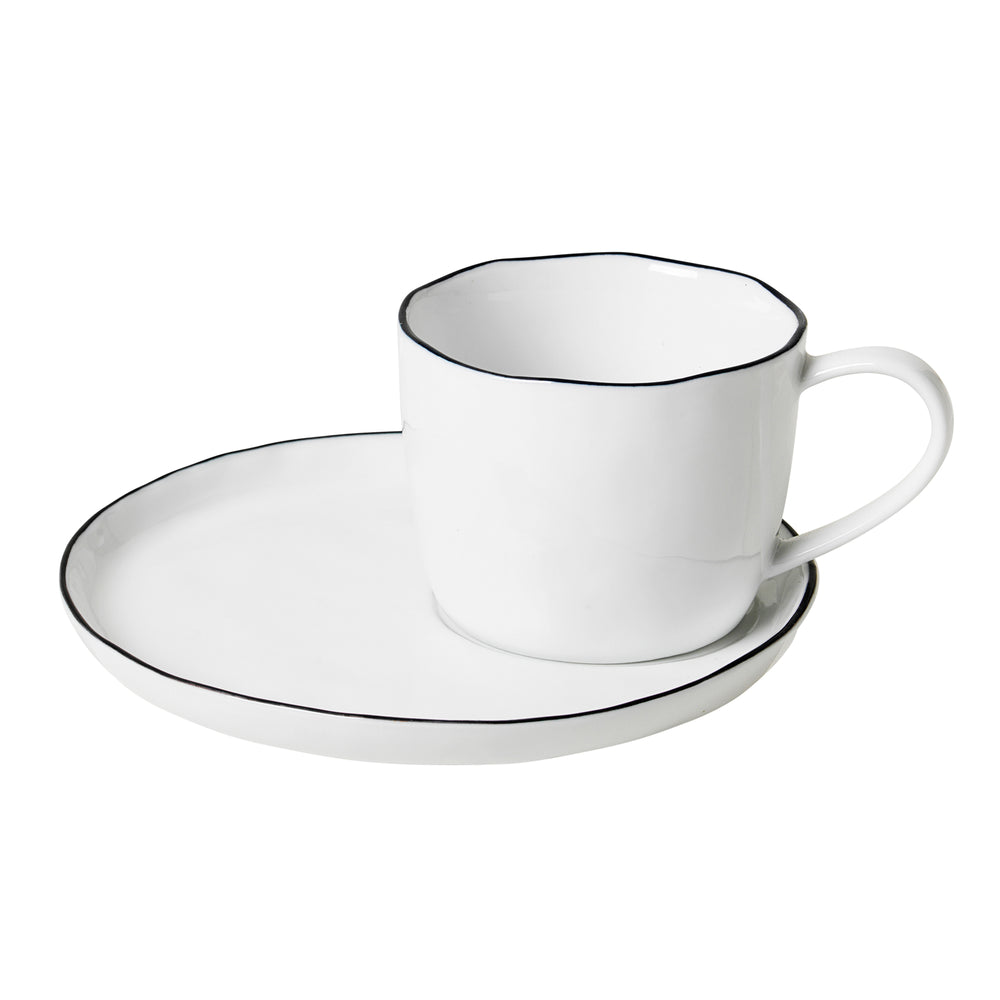 Broste Copenhagen - Salt Tasse mit Untertasse | 150 ml