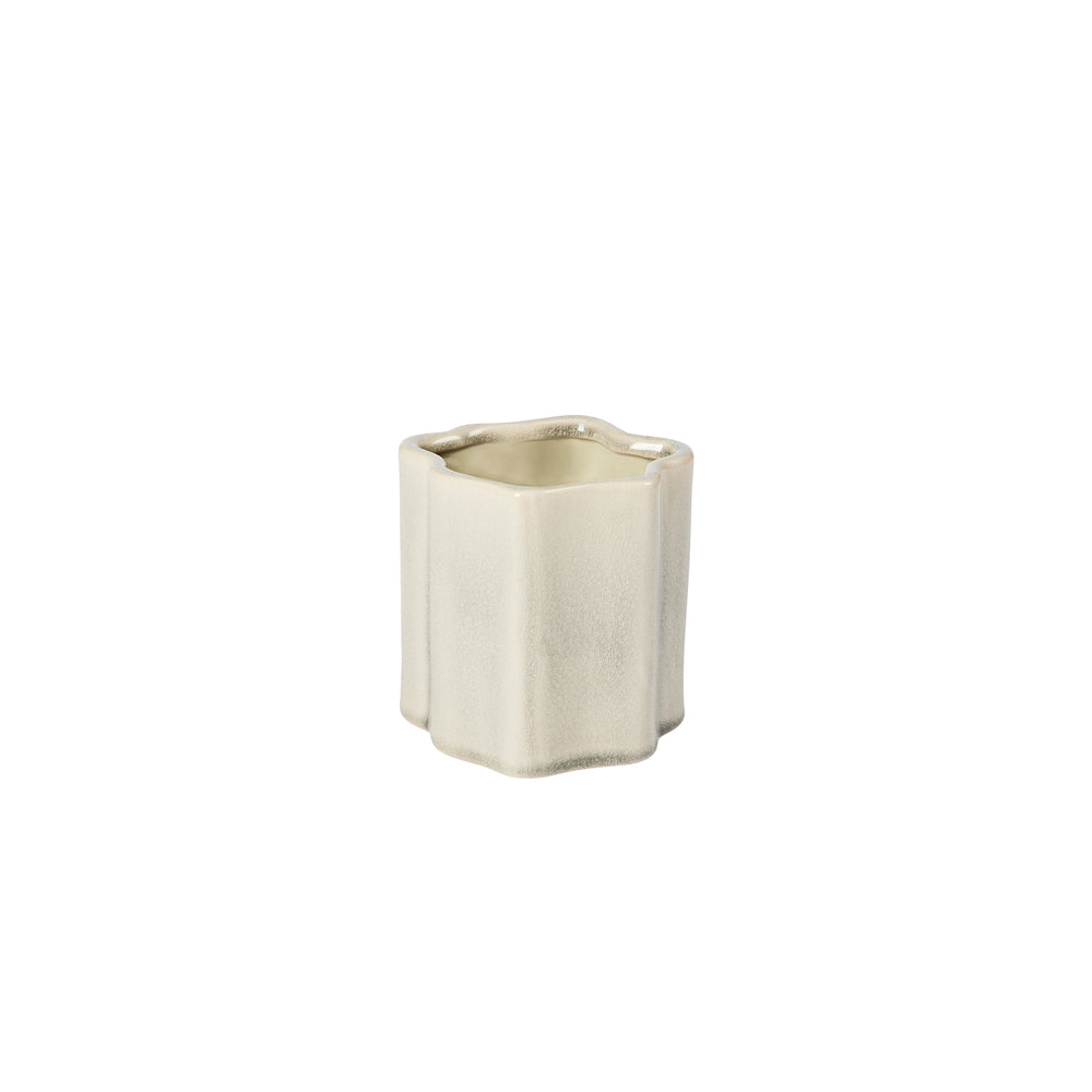 Broste Copenhagen - Sonja Übertopf | H 12 cm / grau