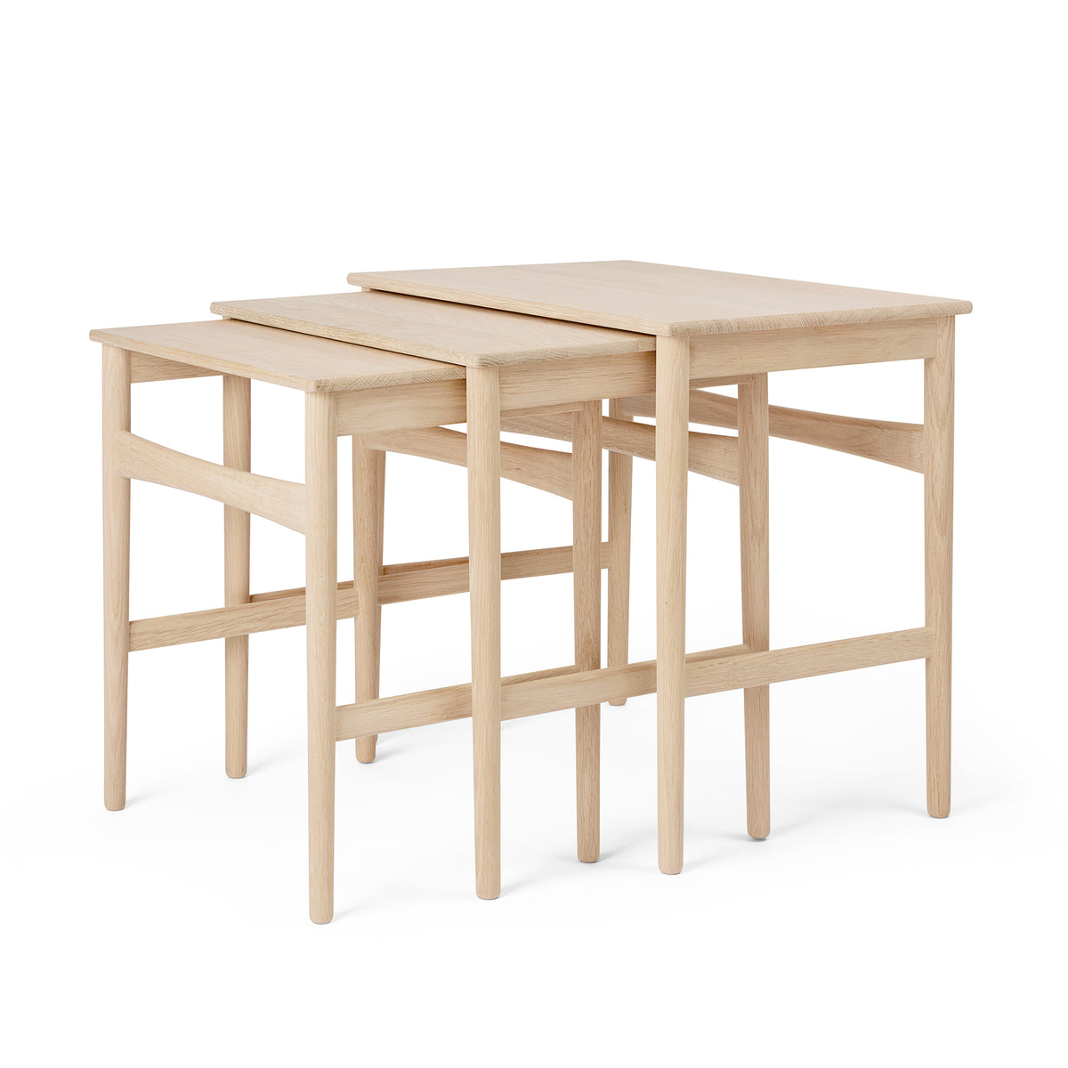 Carl Hansen - CH004 Nesting Tables | Eiche geseift