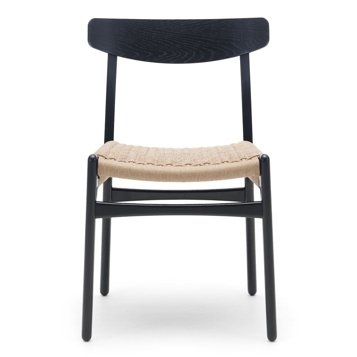 Carl Hansen - CH23 Stuhl | Eiche schwarz lackiert