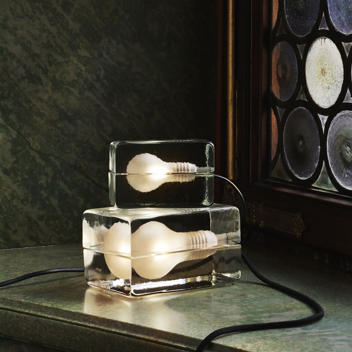 Design House Stockholm - Block Lamp LED | schwarz
