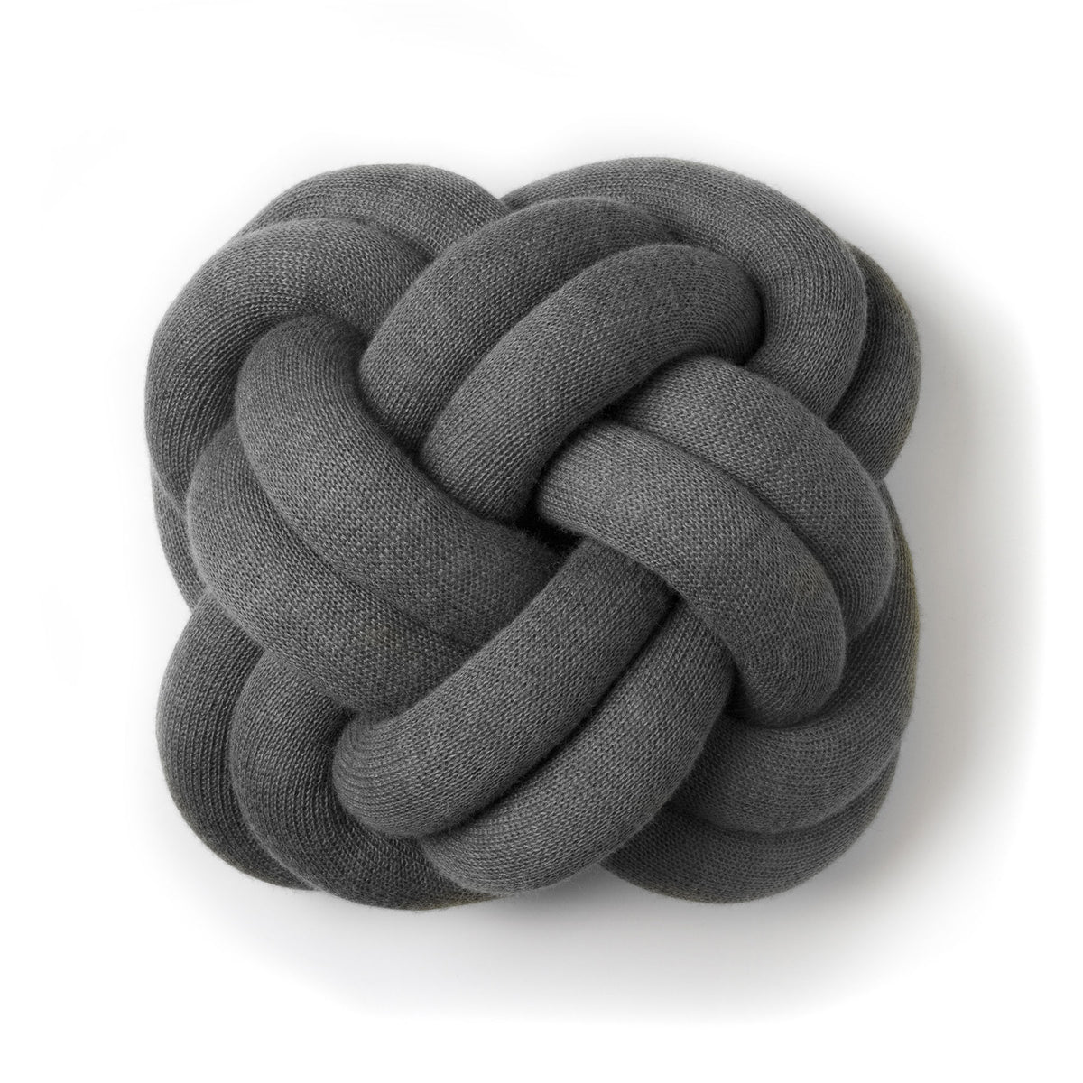 Design House Stockholm - Knot Kissen | dunkelgrau