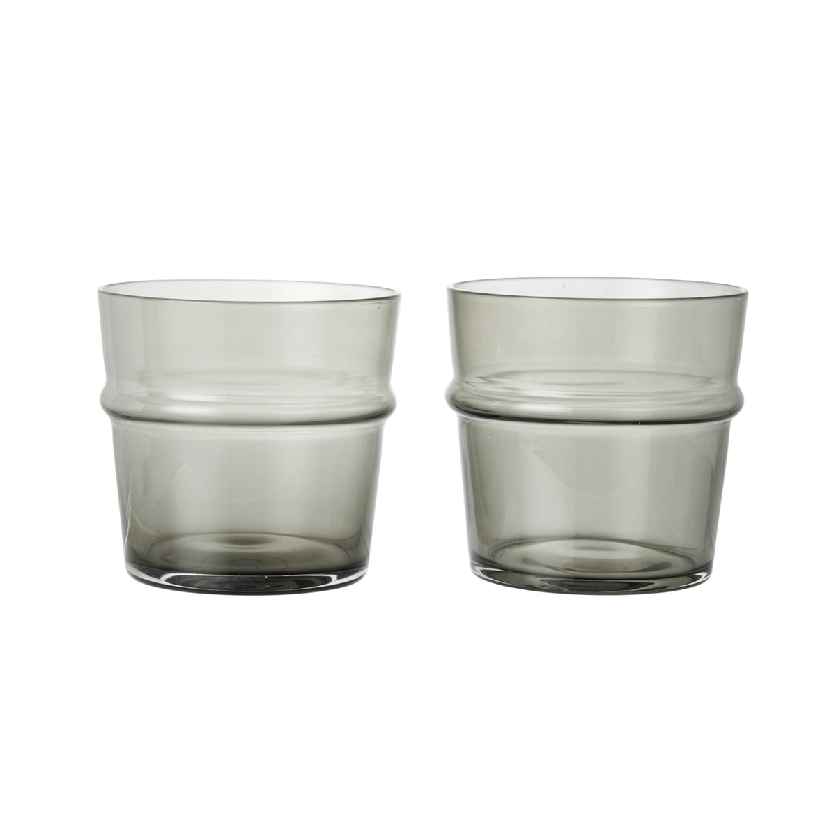 Ferm Living - Boya Trinkglas | 30 cl / smoked grey