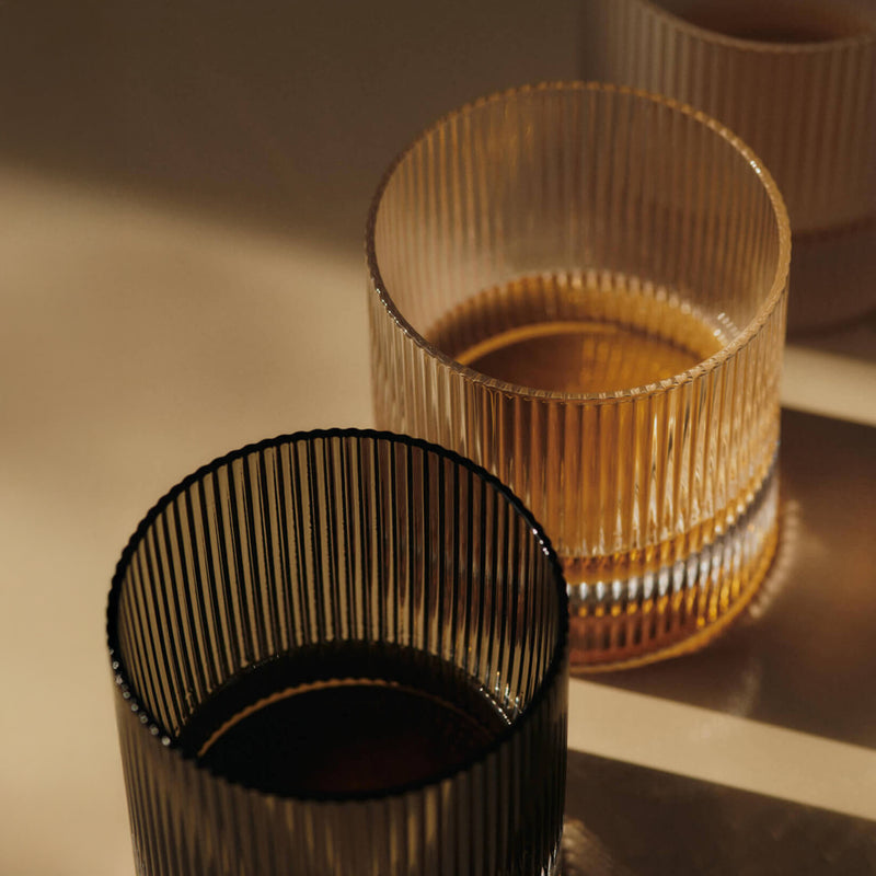 Ferm Living - Ripple Longdrink Gläser (4er-Set)