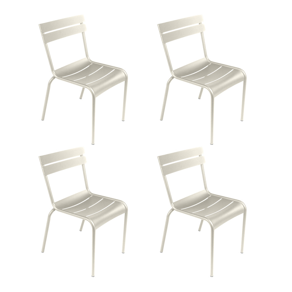 Fermob - Luxembourg Gartenstuhl Set | lehmgrau