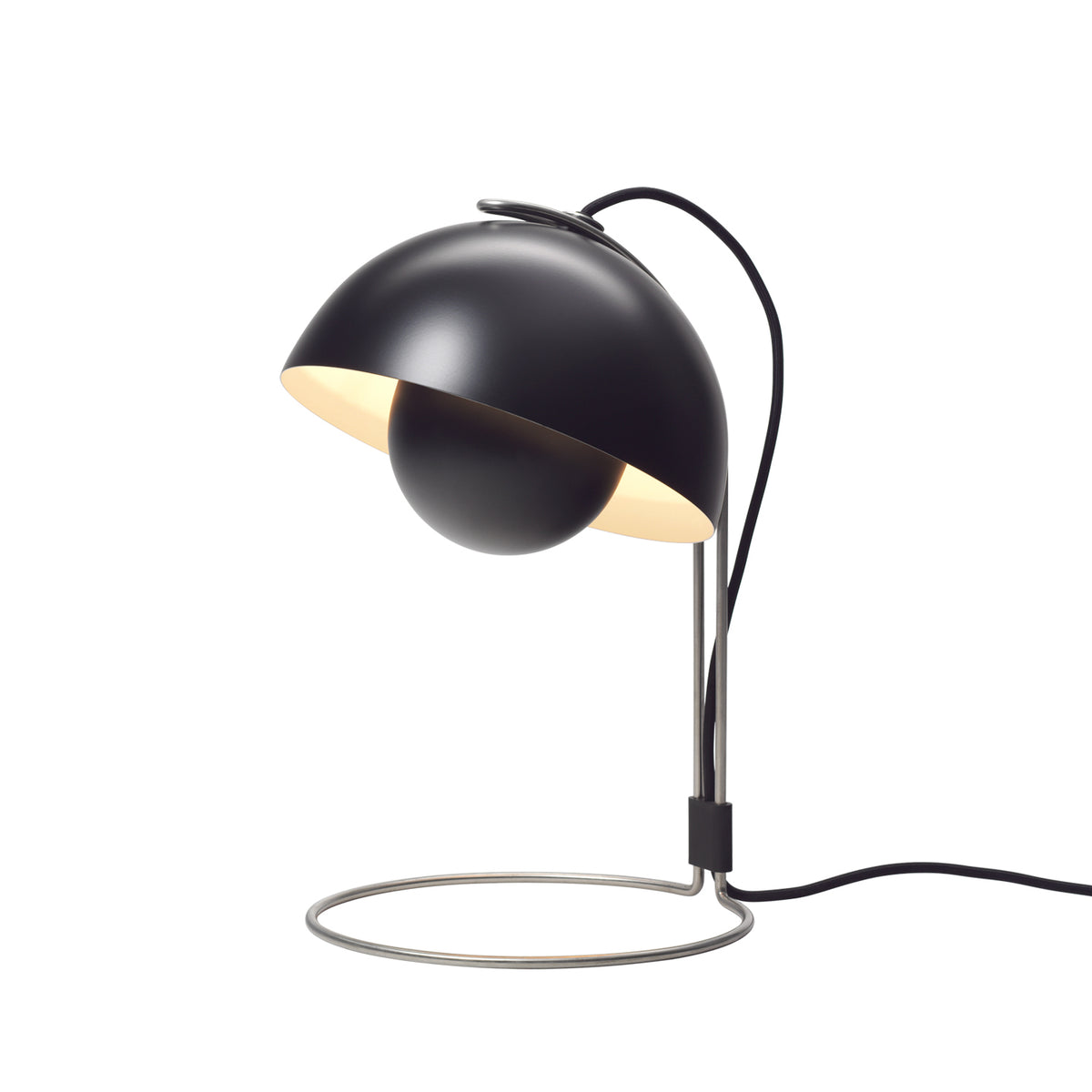 &amp;Tradition - FlowerPot Tischleuchte VP4 | schwarz