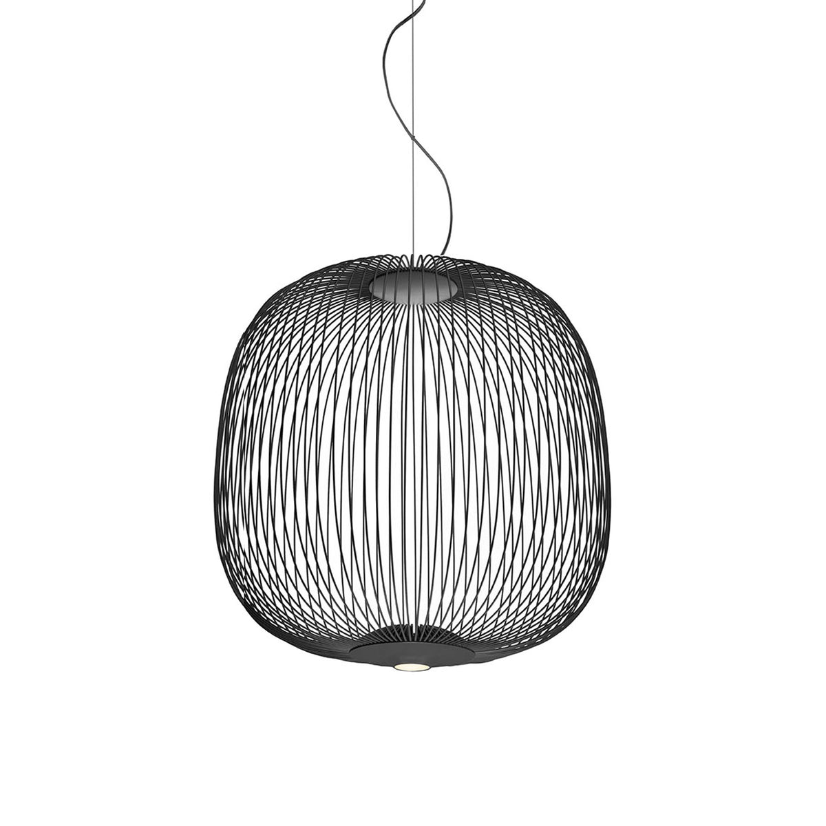 Foscarini - Spokes Pendelleuchte 2 | mit MyLight / normal / graphit