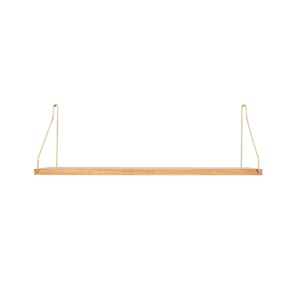 Frama - Shelf Wandregal | 60 x 20 cm / Eiche/Messing