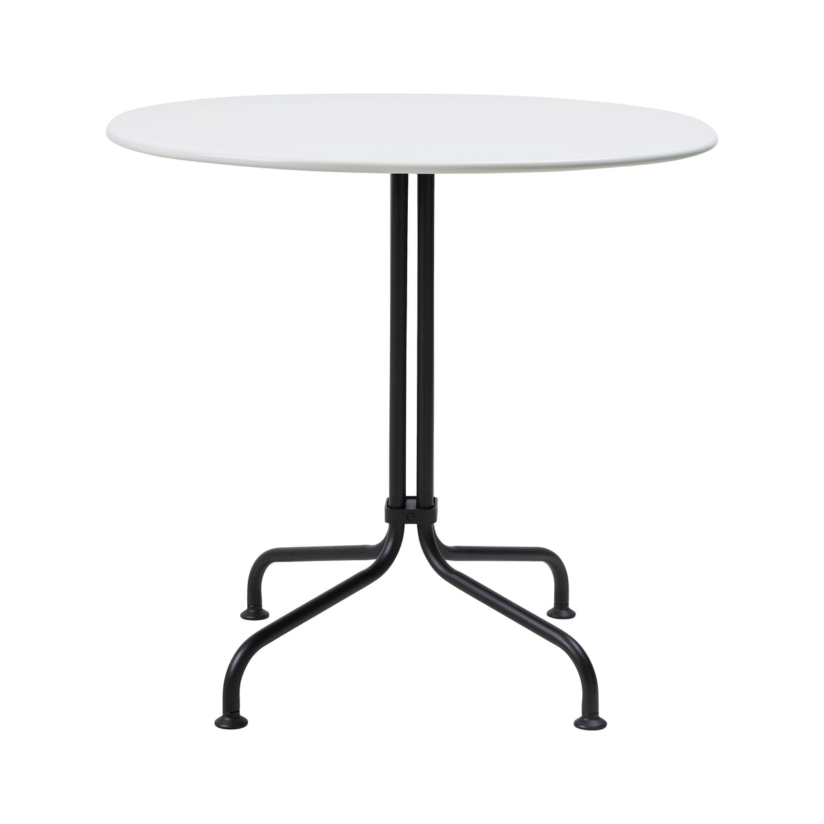 Gubi - Carmel Bistroesstisch | schwarz/clam white
