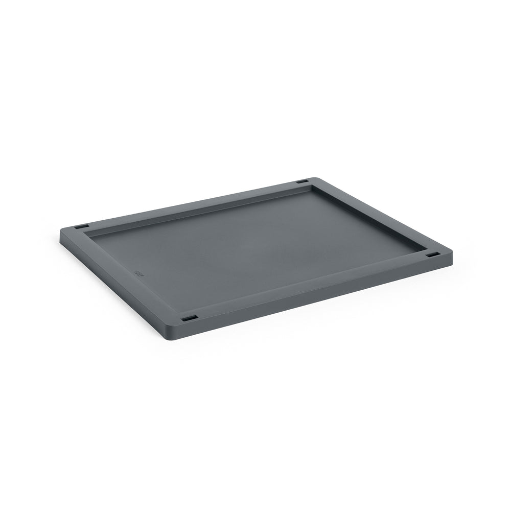 HAY - Kunststoffdeckel für Colour Crate | M / charcoal