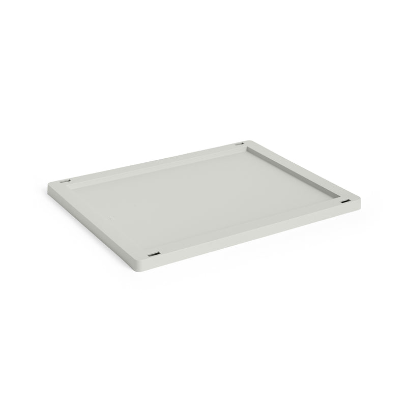 HAY - Kunststoffdeckel für Colour Crate | M / grau