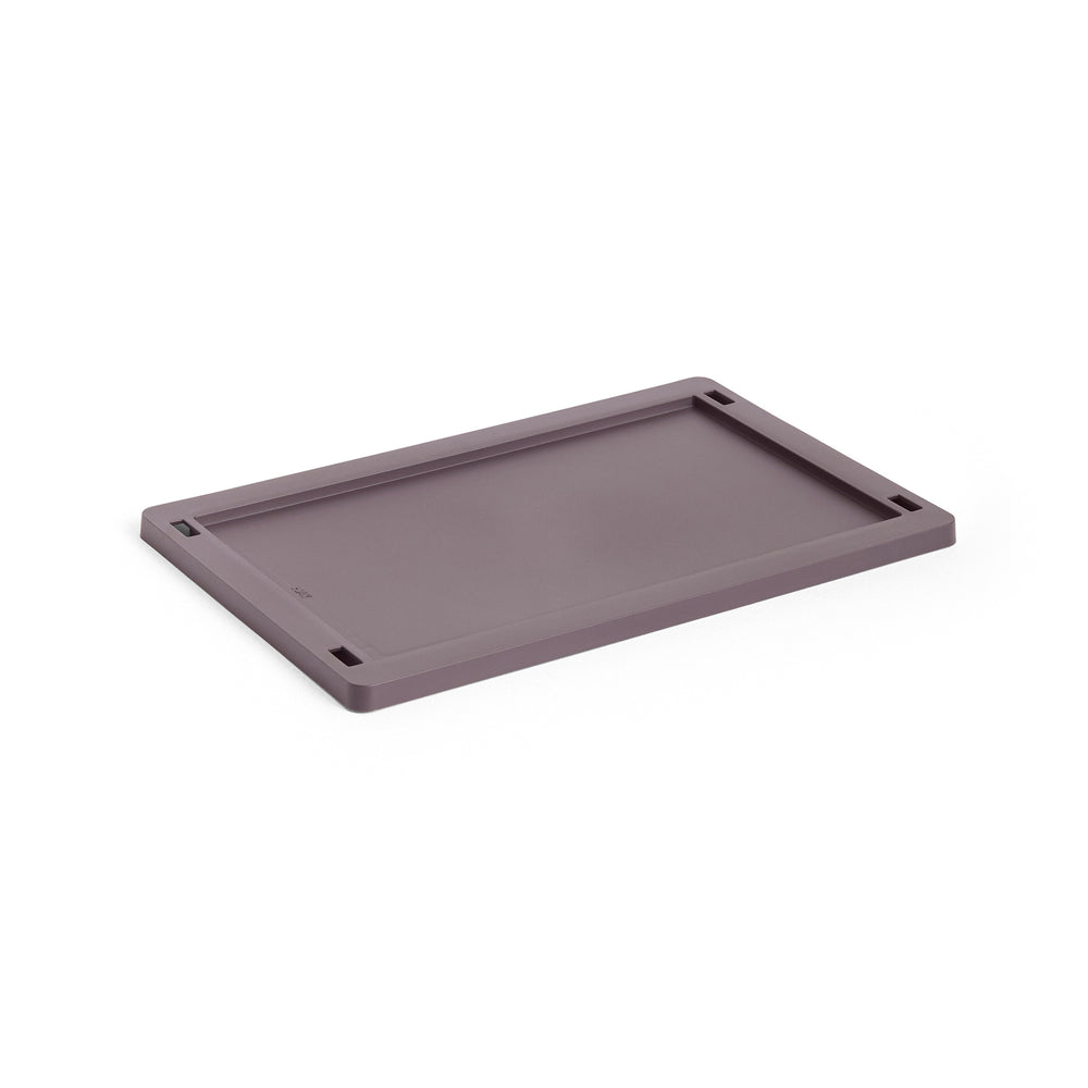 HAY - Kunststoffdeckel für Colour Crate | S / bordeaux