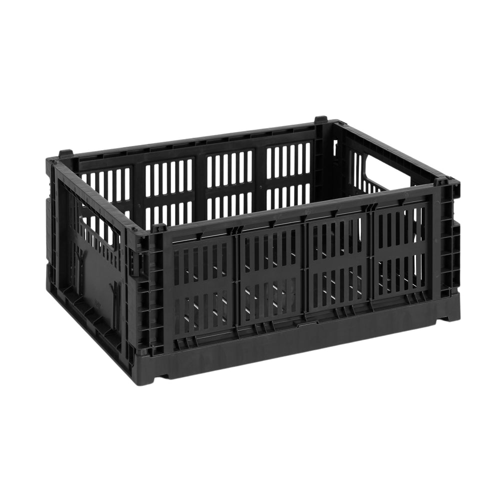 HAY - Colour Crate Korb M | black (exclusiv)