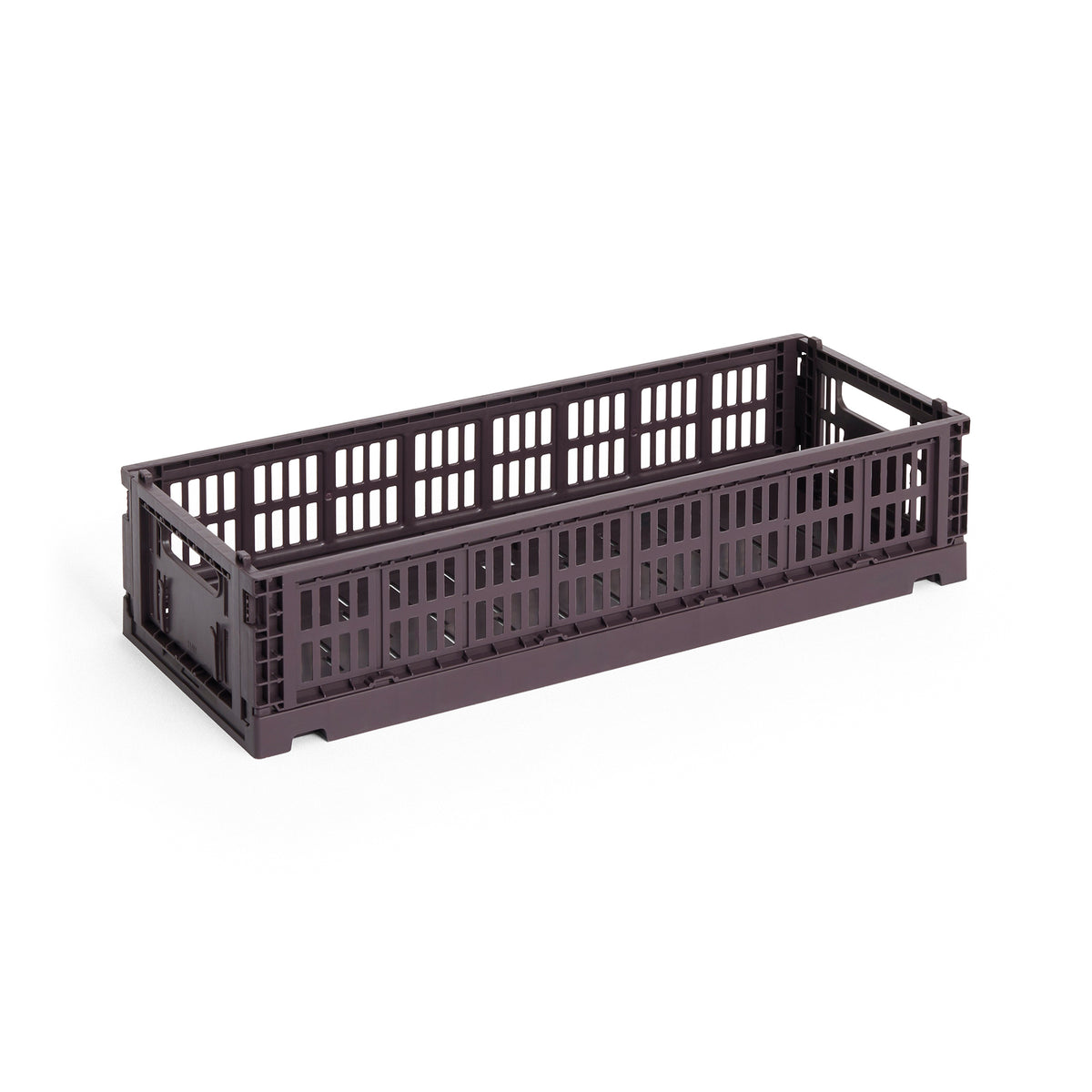 HAY - Colour Crate Korb Mini Oblong | bordeaux