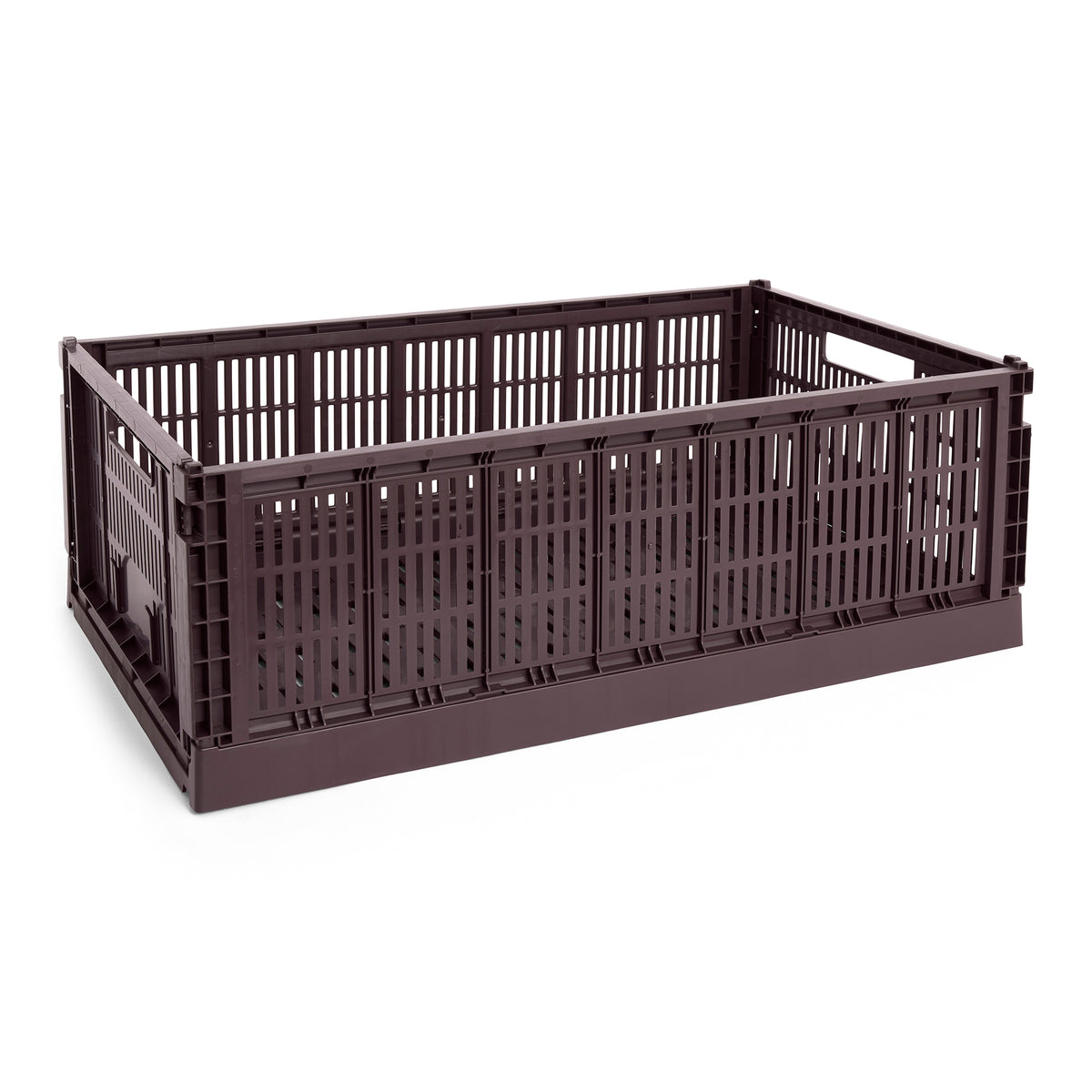 HAY - Colour Crate Korb XL recycled | bordeaux