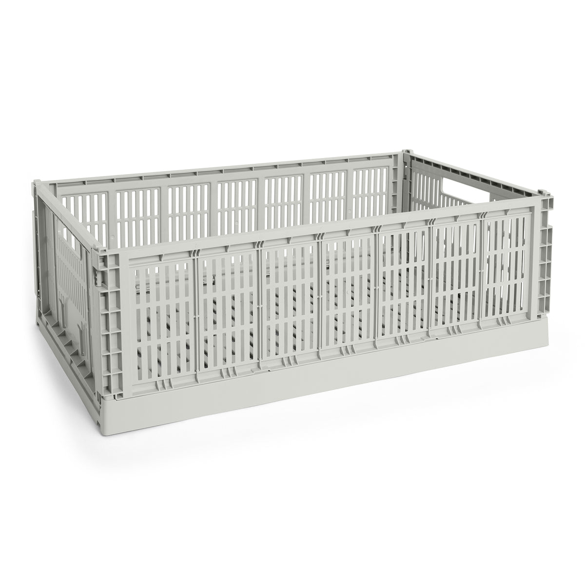 HAY - Colour Crate Korb XL recycled | grey
