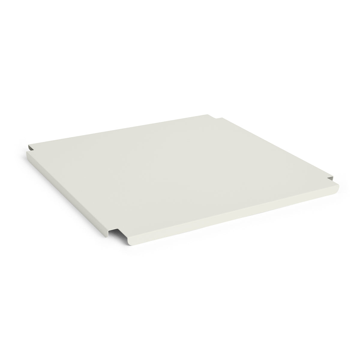 HAY - Deckel für Colour Crate Square Korb | Metall / L / off white
