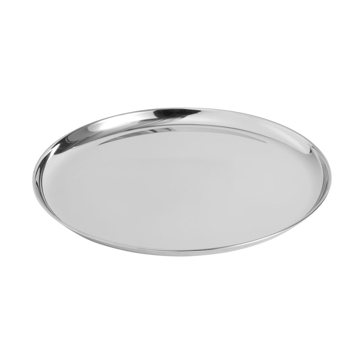 HAY - Essential Steel Servierplatte rund | 