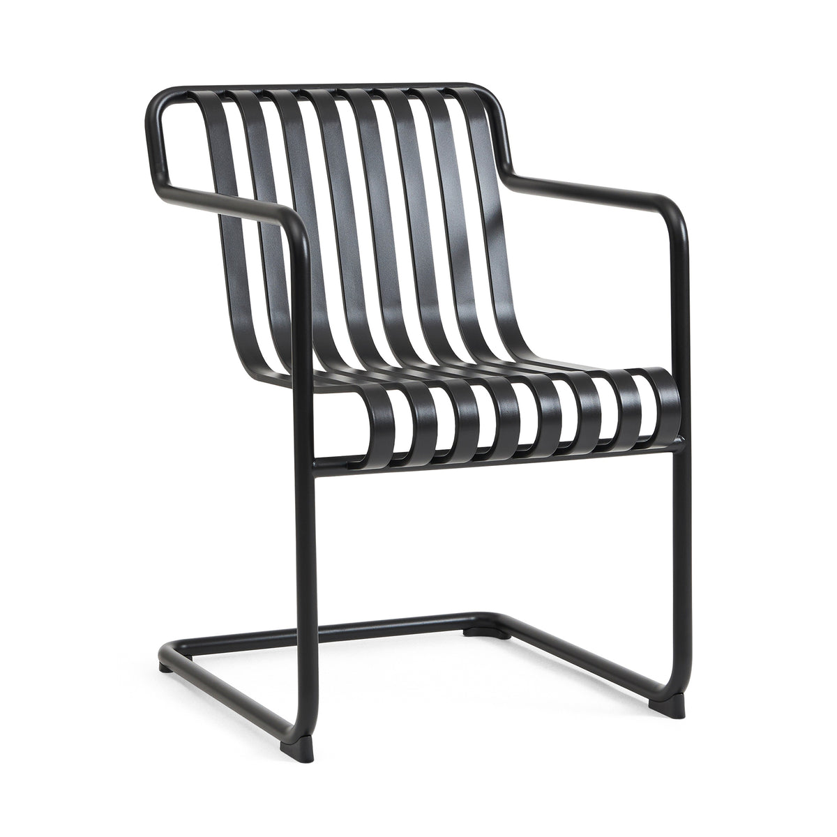 HAY - Palissade Cantilever Dining Armlehnenstuhl | anthrazit