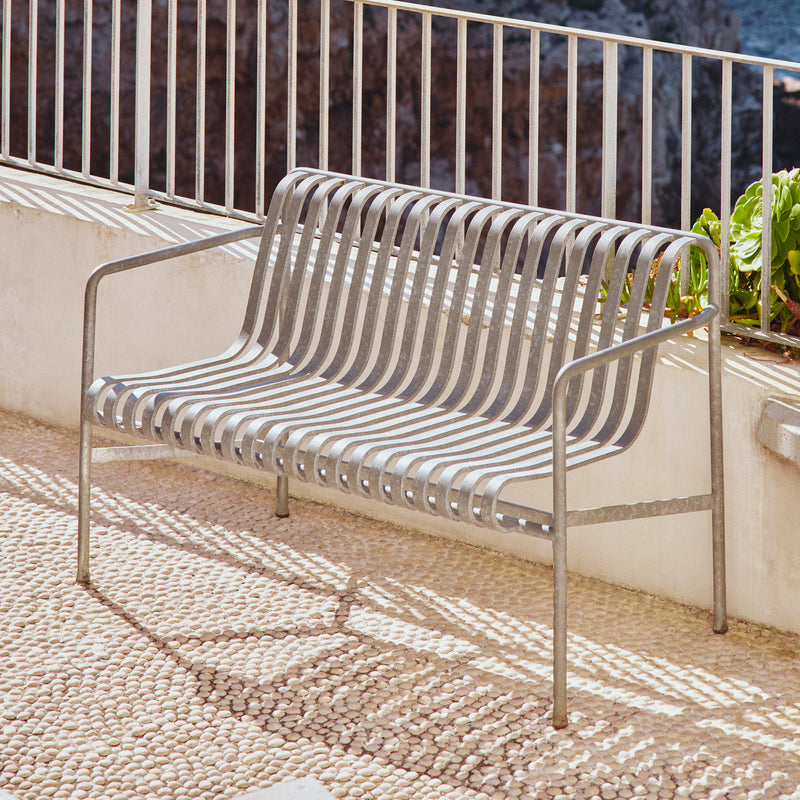 HAY - Palissade Dining Bench + 2x Dining Armchair