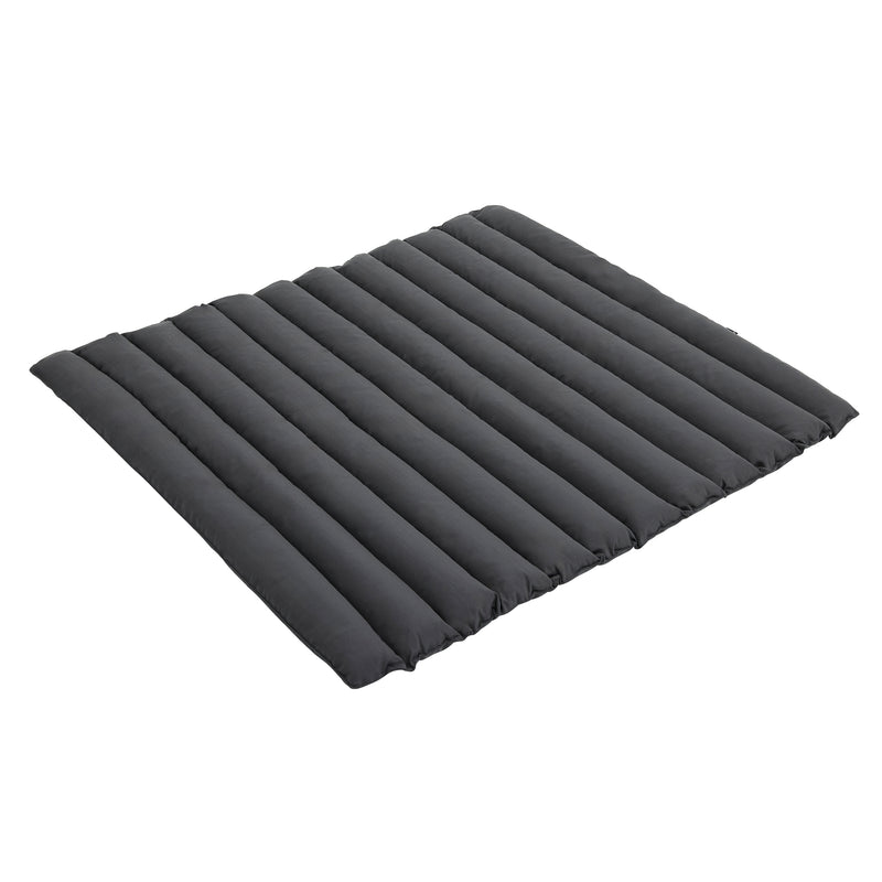 HAY - Palissade Soft Quilted Cushion für Lounge Sofa | anthrazit
