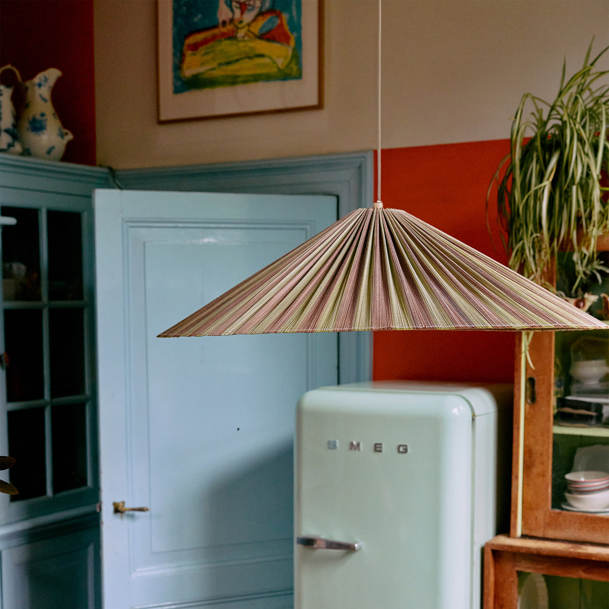 HKliving - Plisse Pendelleuchte | 