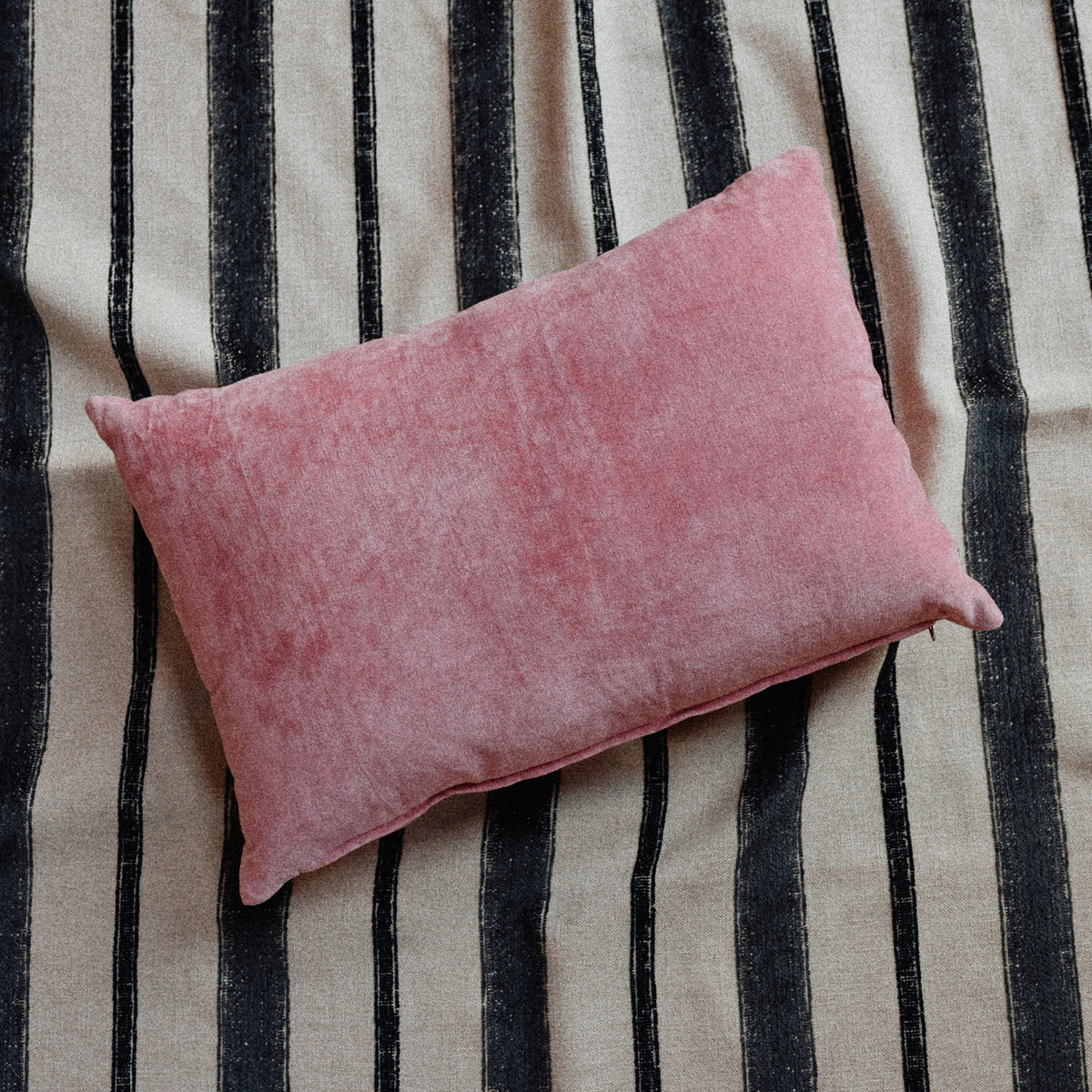HKliving - Samt-Kissen | 40 x 60 cm / rose
