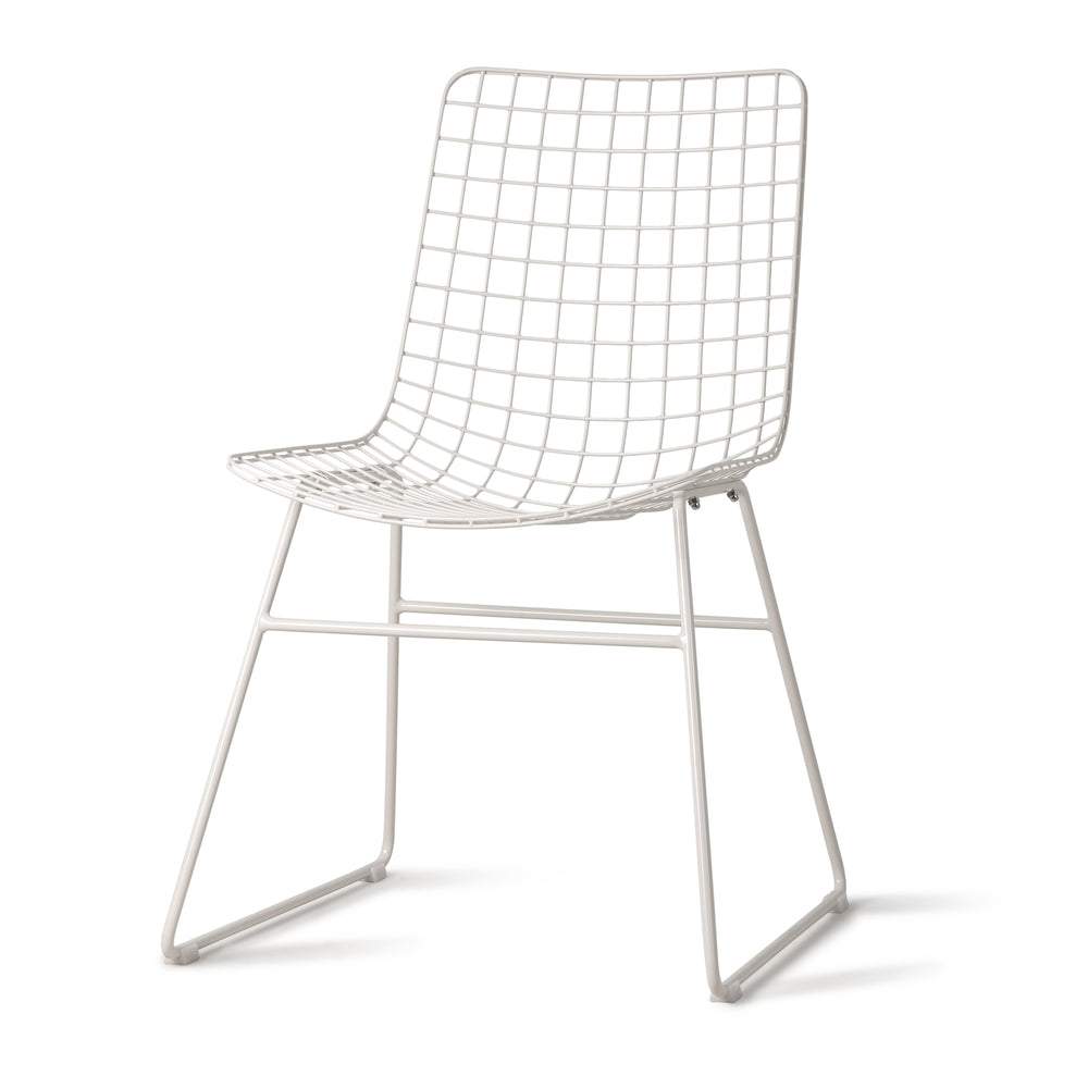 HKliving - Wire Chair | weiß