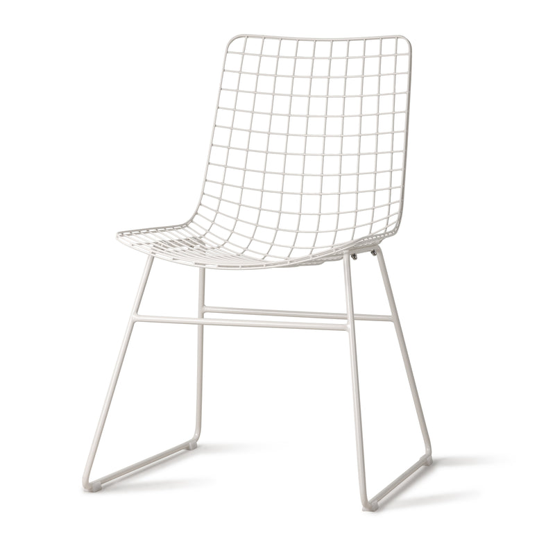 HKliving - Wire Chair | weiß